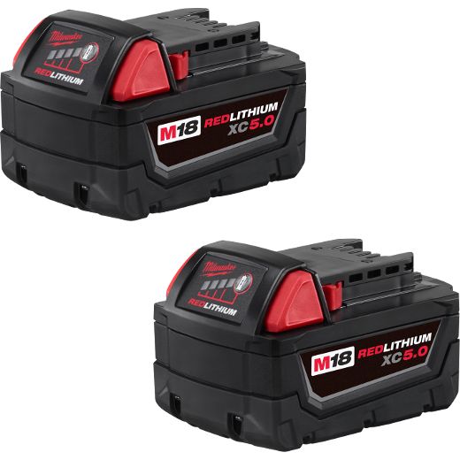 48-11-1852 - M18 REDLITHIUM XC5.0 Extended Capacity Battery Two Pack