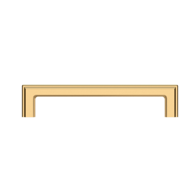 4427003 - 6" Centers - Raised Pull - Polished Brass