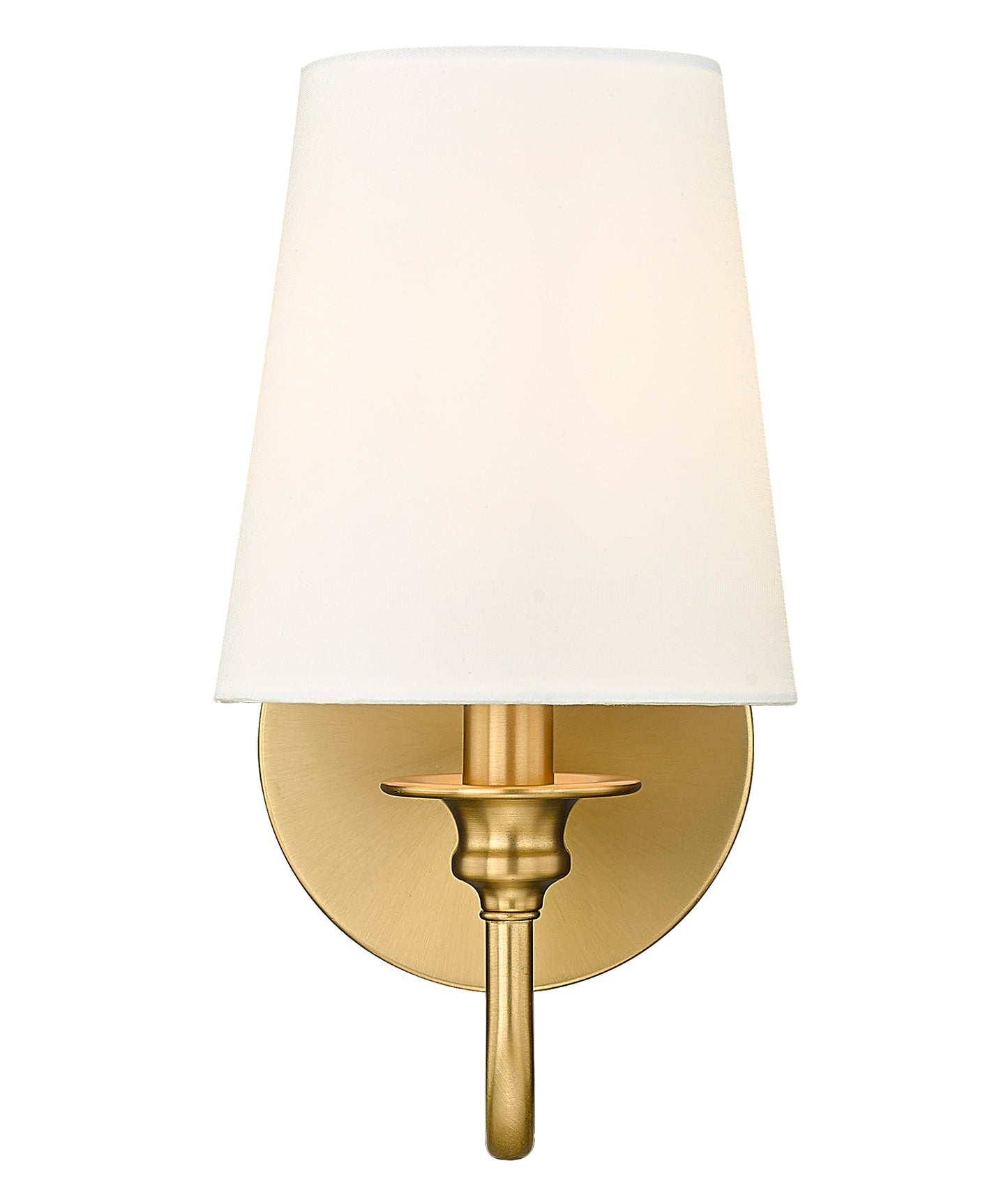 7509-1S-MGLD - Gianna 1 Light Wall 10" Sconce - Modern Gold