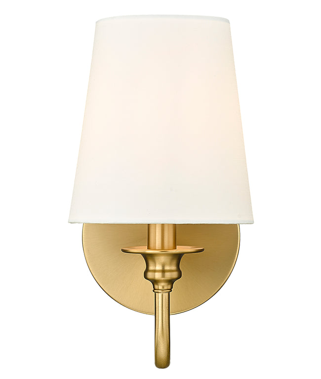 7509-1S-MGLD - Gianna 1 Light Wall 10" Sconce - Modern Gold