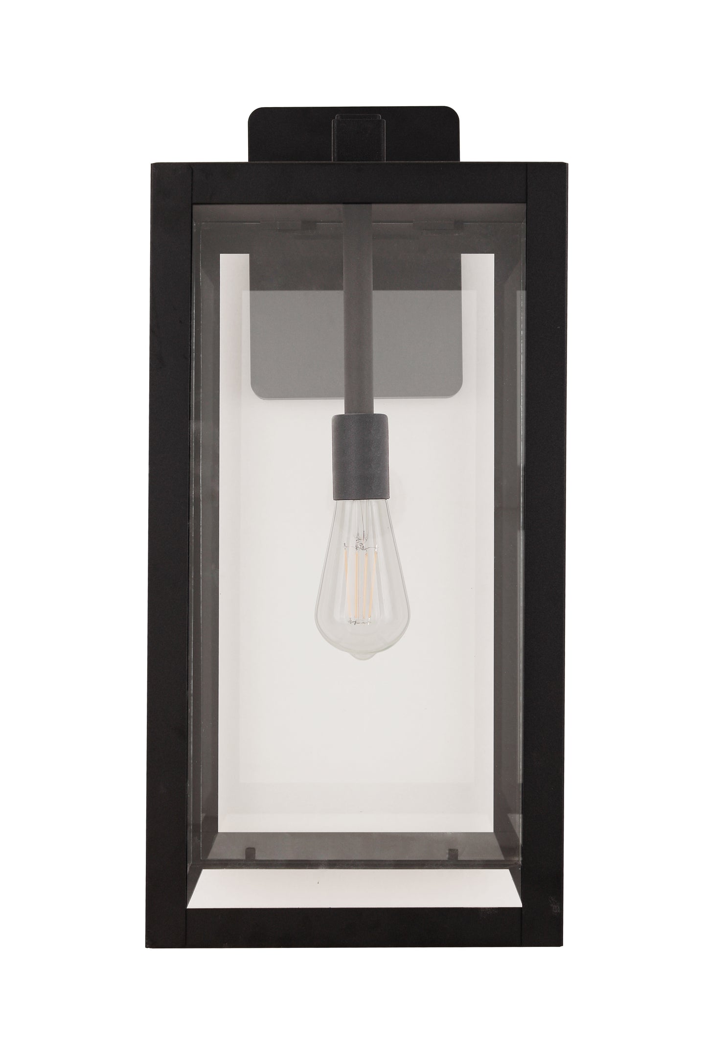 ZA7134-TB - Harris 1 Light 22" High Outdoor Wall Lantern - Textured Black