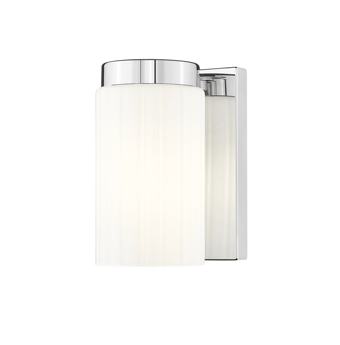 746-1S-CH - Burk 1 Light Wall 7" Sconce - Chrome