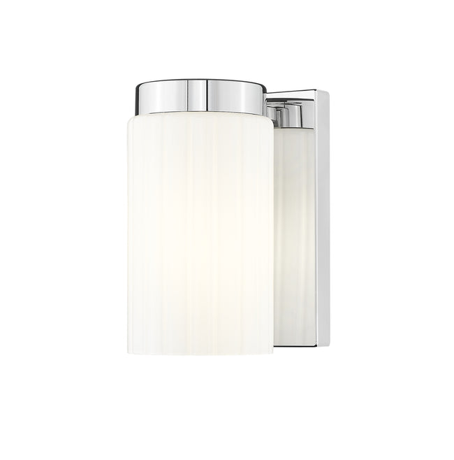 746-1S-CH - Burk 1 Light Wall 7" Sconce - Chrome