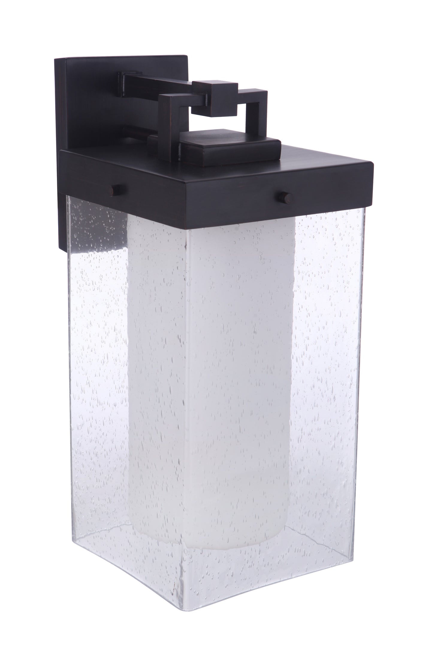 ZA5604-MN - Hayner 1 Light 16" High Outdoor Wall Lantern - Midnight