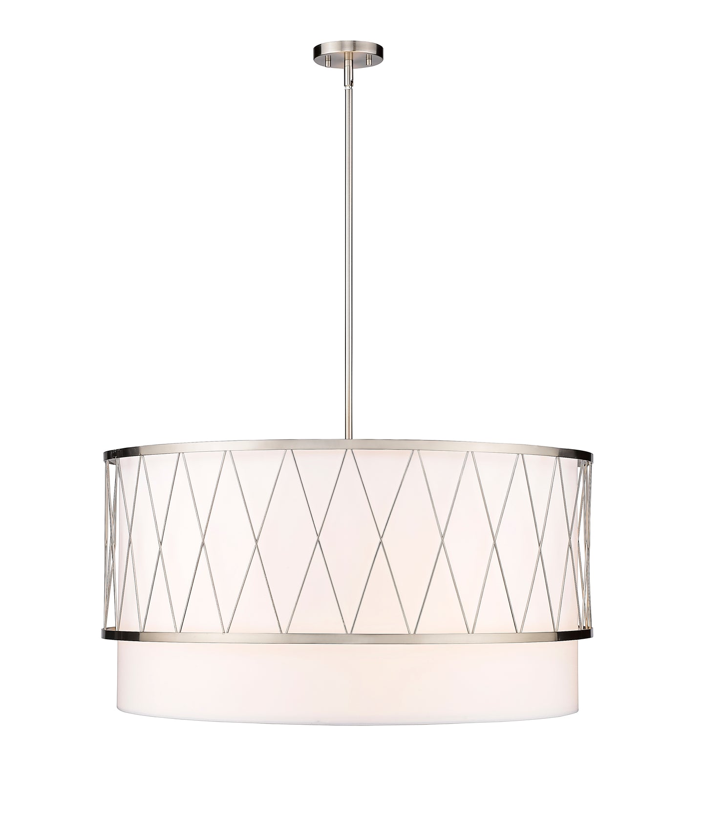 198-32BN - Dalton 5 Light 32" Pendant - Brushed Nickel