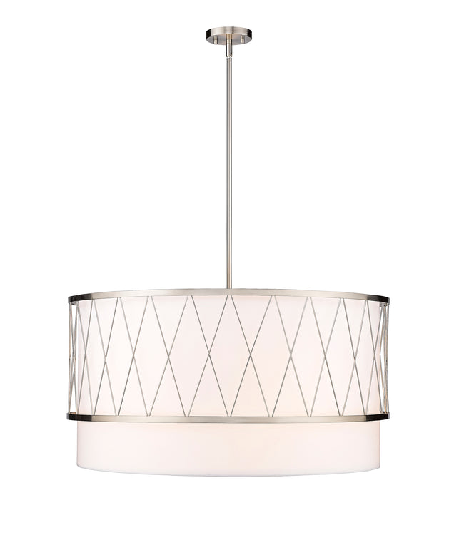 198-32BN - Dalton 5 Light 32" Pendant - Brushed Nickel