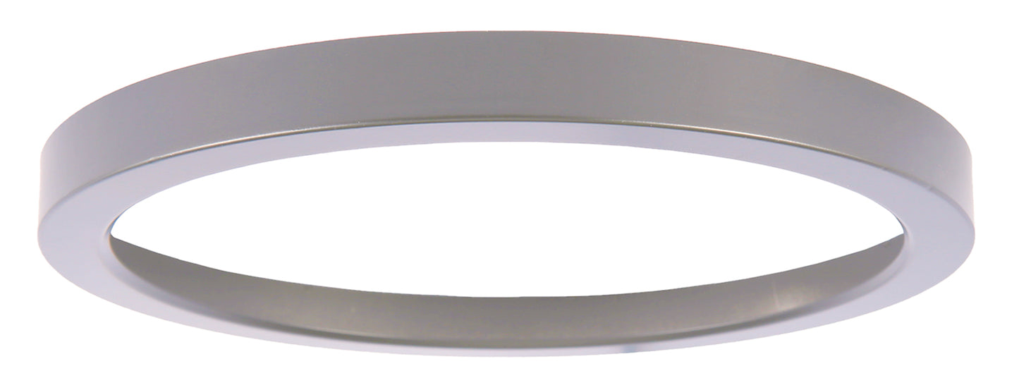 X9209-TRIM-BNK - LED Flushmount 9" Wide Accessory - Brushed Nickel
