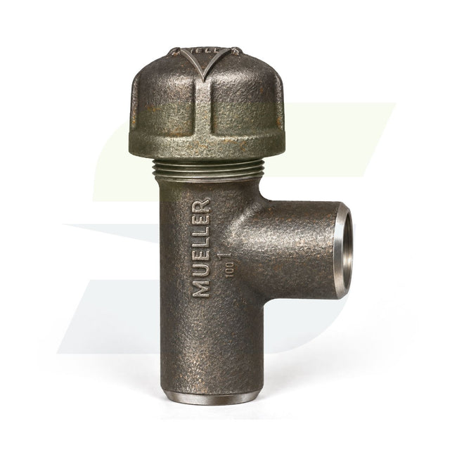 H-17650 - 1" x 1" NO-BLO Service Stop Tee - Weld x Weld