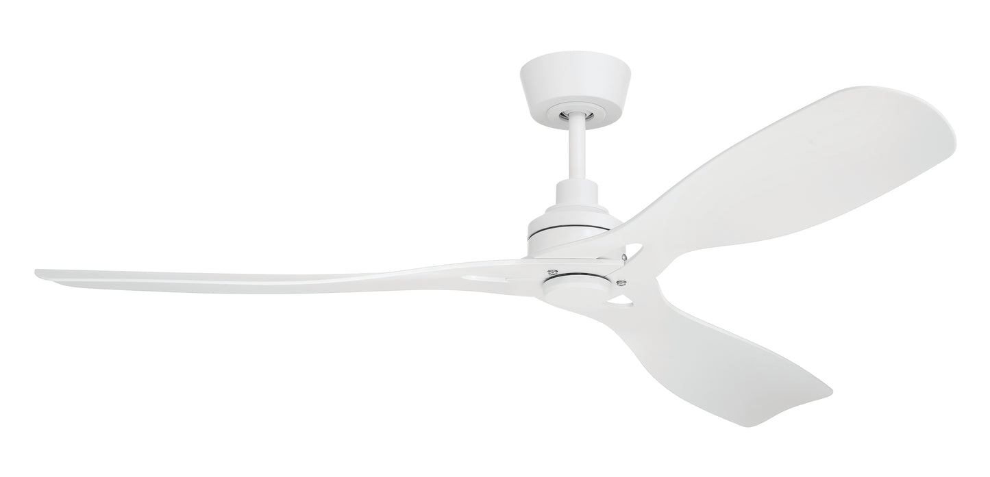 AMG52W3 - Amigo 52" 3 Blade Indoor Outdoor Ceiling Fan with Light Kit - White