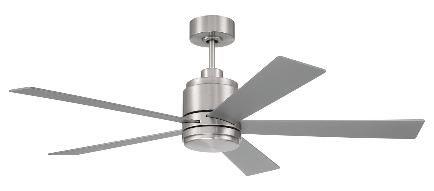 MCY52BNK5 - McCoy 52 5 Blade 52" 5 Blade Ceiling Fan with Light Kit - Brushed Nickel