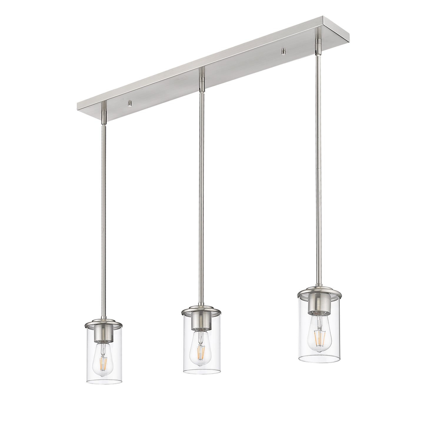 742MP-3BN - Thayer 3 Light 5" Pendant - Brushed Nickel