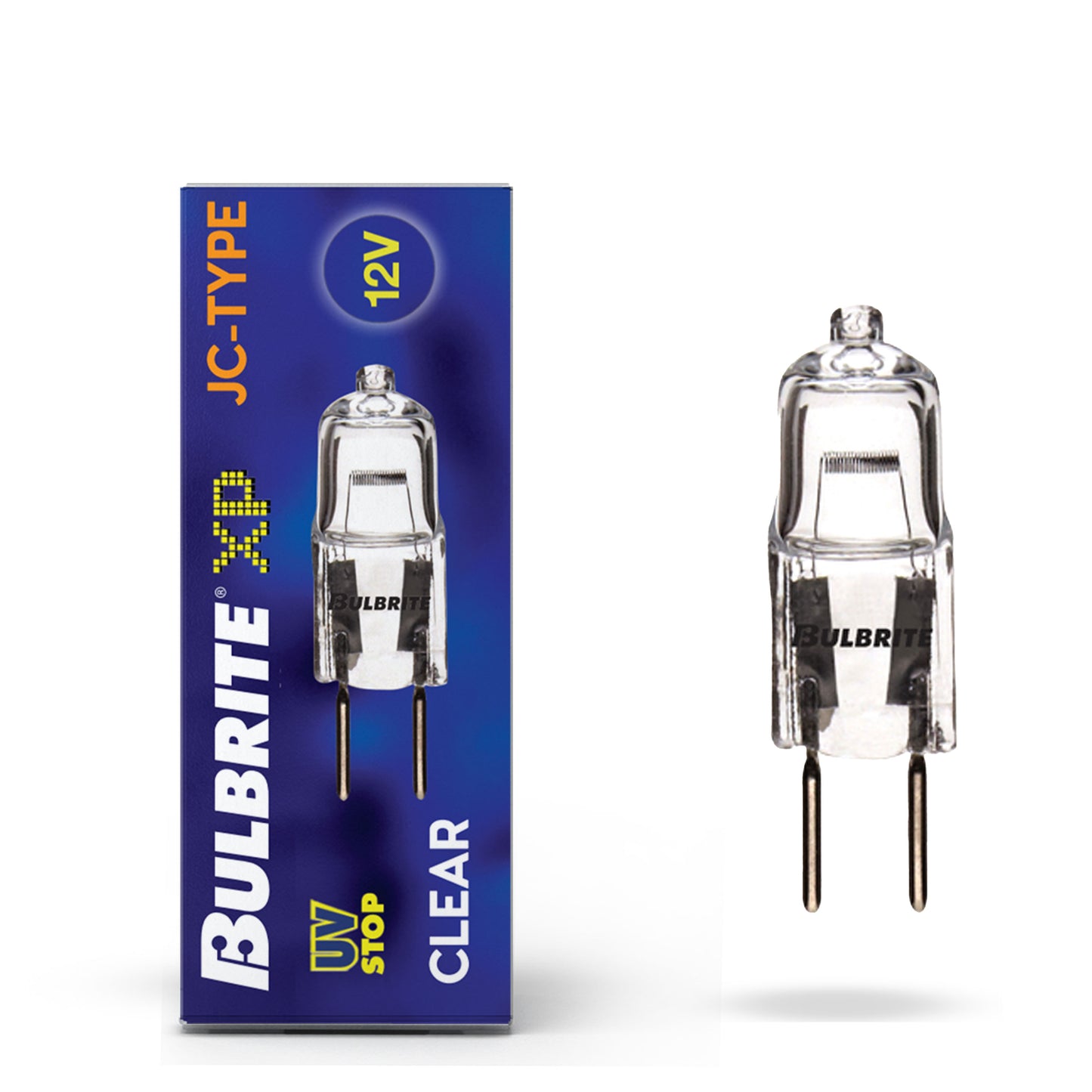 650050 - Dimmable Clear T3 Halogen GY6.35 Base Light Bulb - 50 Watt - 2900K - 10 Pack