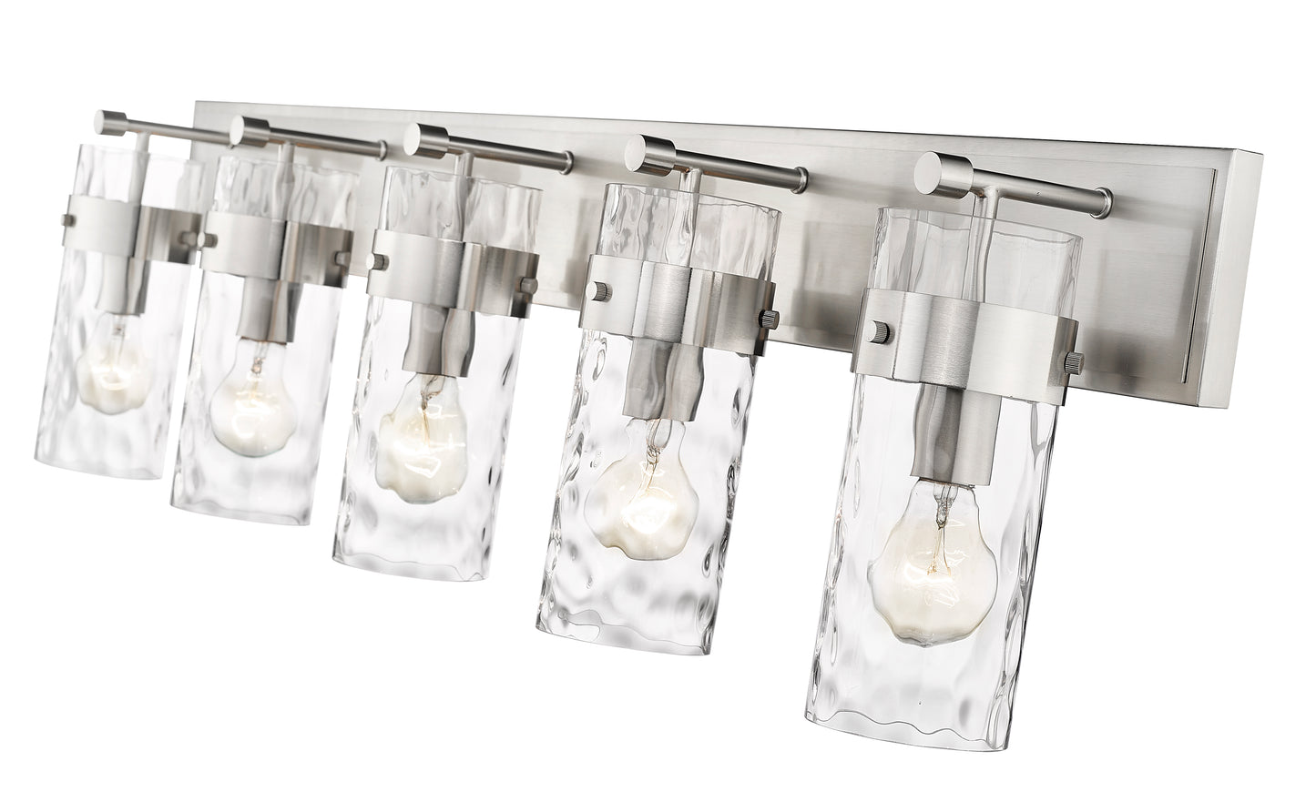 3035-5V-BN - Fontaine 5 Light 44" Vanity - Brushed Nickel