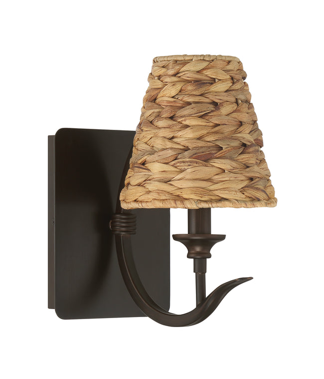 58361-ABZ - Kokomo 1 Light 10.13" High Wall Sconce - Aged Bronze Brushed