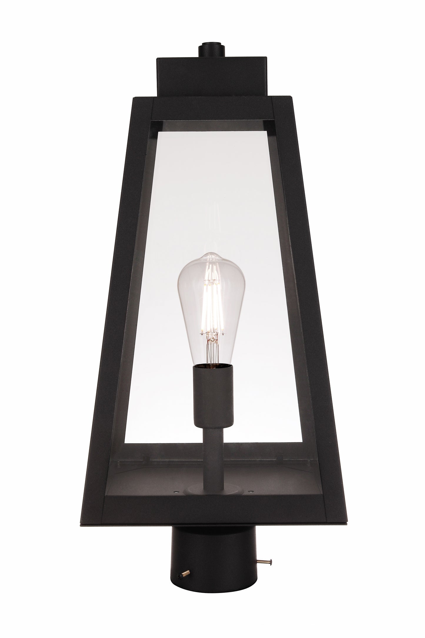 ZA6925-TB - Sorano 1 Light 21" High Outdoor Post - Textured Black