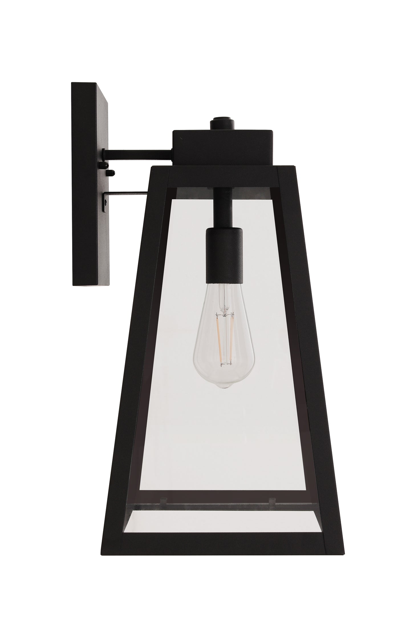 ZA6924-TB - Sorano 1 Light 17" High Outdoor Wall Lantern - Textured Black
