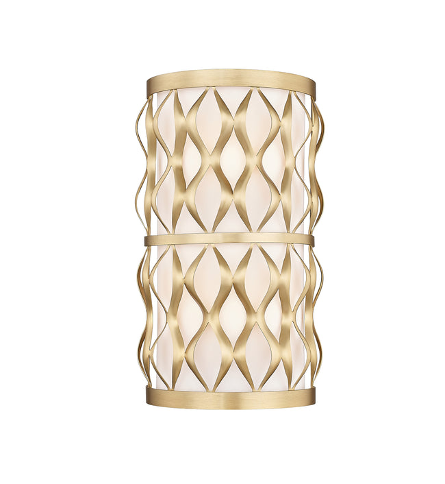 1948-2S-MGLD - Harden 2 Light Wall 15" Sconce - Modern Gold