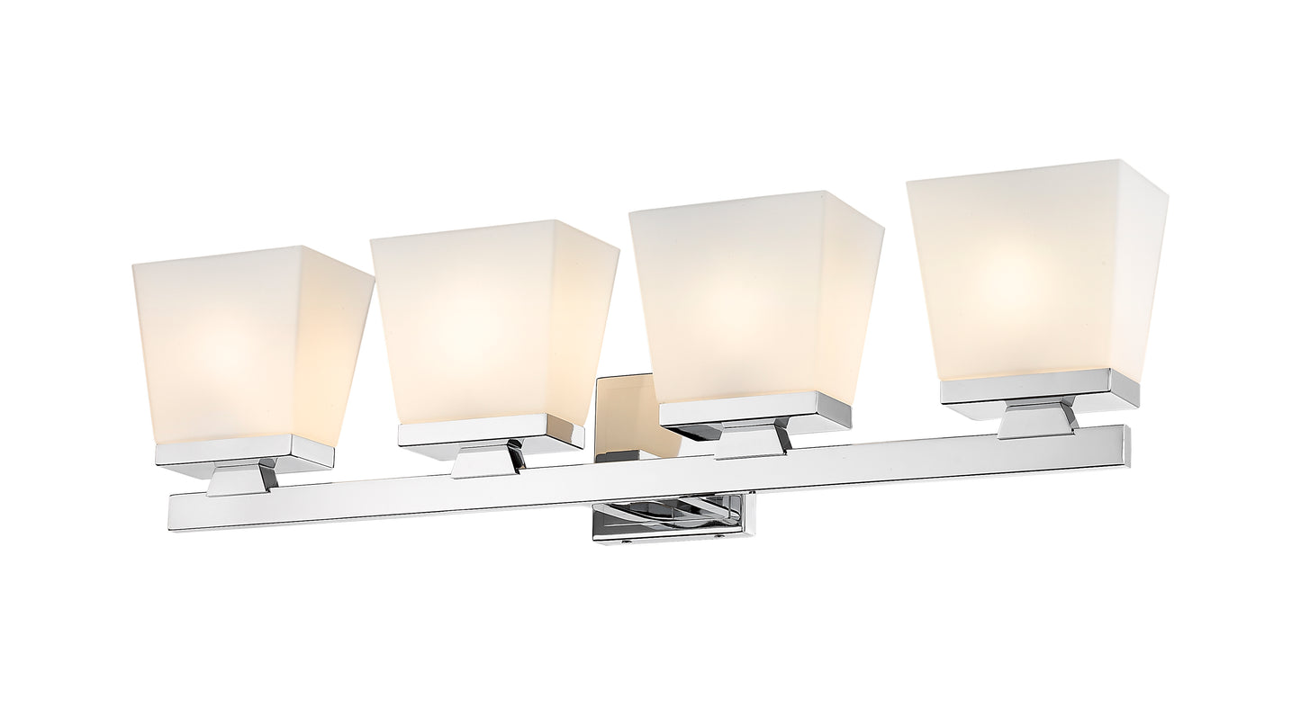1937-4V-CH - Astor 4 Light 29" Vanity - Chrome