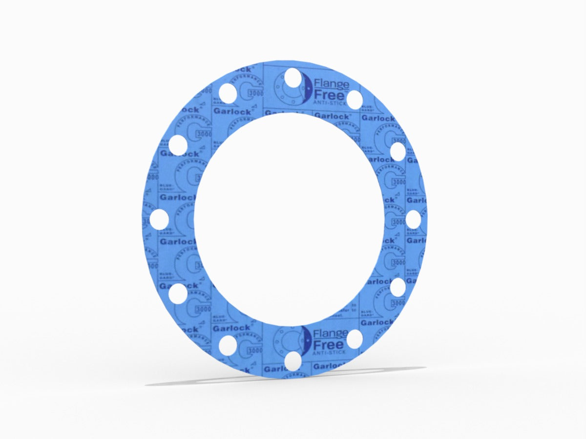 37706-5112 - BLUE-GARD Fiber / Nitrile Binder Style 3000 Full Face Gasket - For 12" Pipe