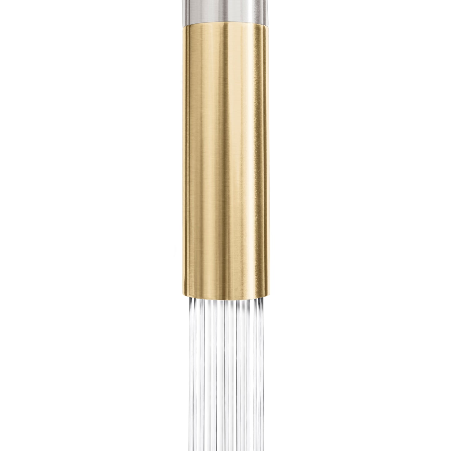 GEM-KF-ZBNCB - Autograph Edition Gemini Pull Down Single Handle Kitchen Faucet in Brushed Nickel and Champagne Bronze