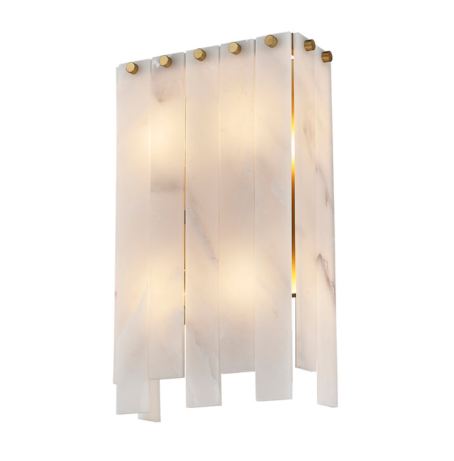 345-4S-RB - Viviana 4 Light Wall 16" Sconce - Rubbed Brass