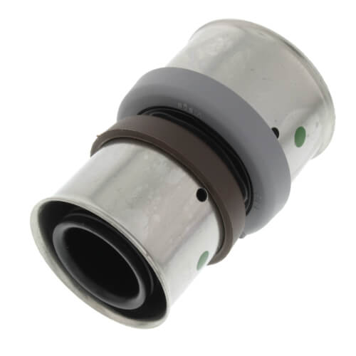49378 - PEX Press Polymer Coupling, 1-1/4'' x 1-1/2"