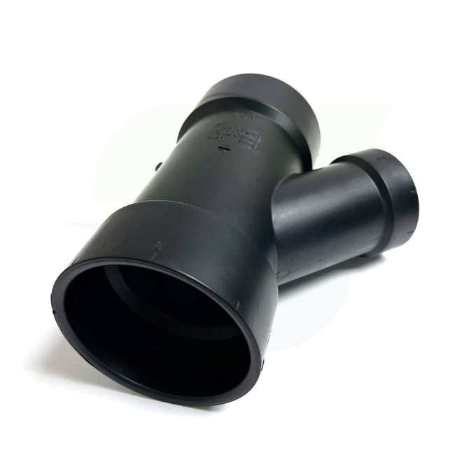 I090700 - 3" x 3" x 2" Hub ABS DWV 45 Degree Reducing Wye 5810R