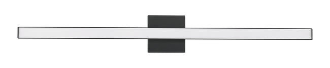 10136FB-LED - Trim 1 Light 36" Wide LED Vanity Light - Flat Black