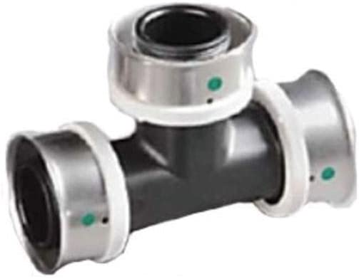 49754 - PEX Press Polymer Tee, 1-1/4'' x 1'' x 3/4''