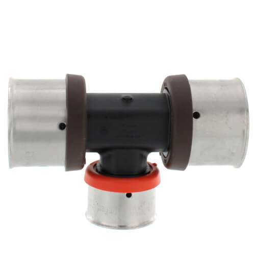 49775 - PEX Press Polymer Tee, 1-1/4'' x 1-1/4'' x 1"