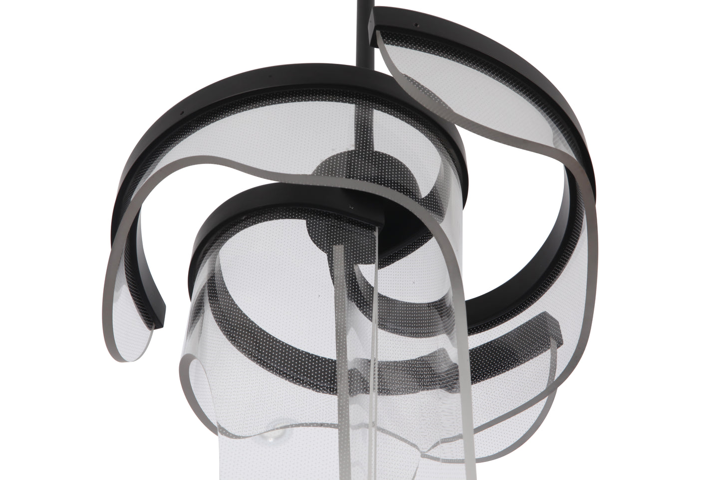 59693-FB-LED - Estrella 12.63" Wide Pendant - Flat Black