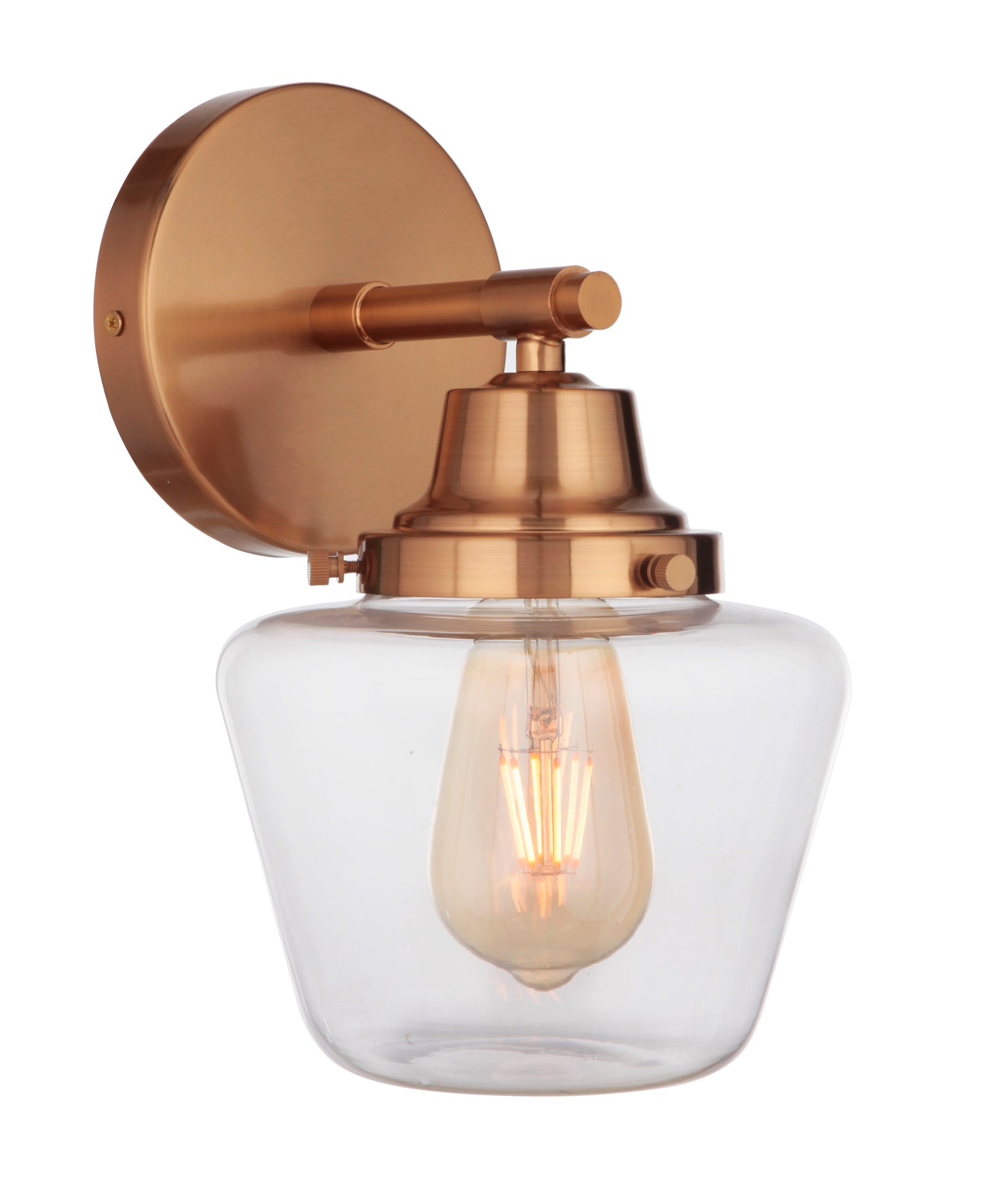 19507SB1 - Essex 1 Light 11.02" High Wall Sconce - Satin Brass