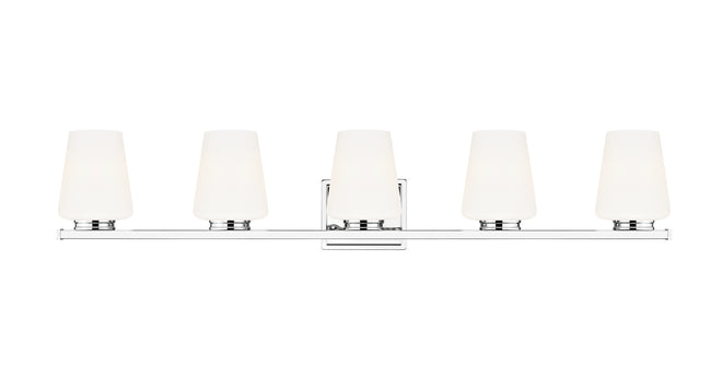 7703-5V-CH - Nextra 5 Light 42" Vanity - Chrome