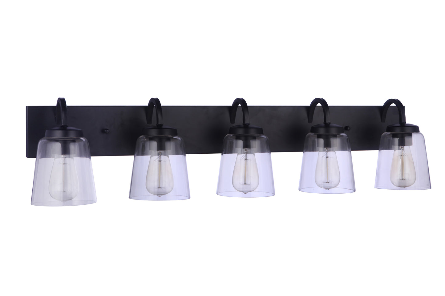 16340FB5 - Elsa 5 Light 40" Wide Vanity Light - Flat Black