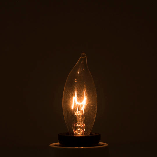 493115 - Specialty Clear CA8 LED Light Bulb - 15 Watt - 2700K - 50 Pack