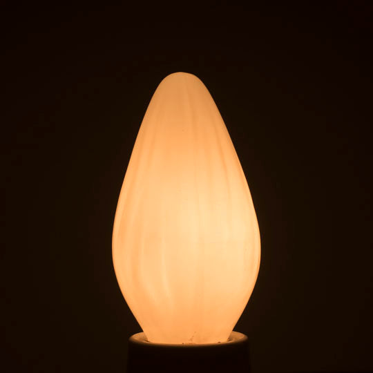 421040 - Specialty White F15 LED Light Bulb - 40 Watt - 2700K - 25 Pack