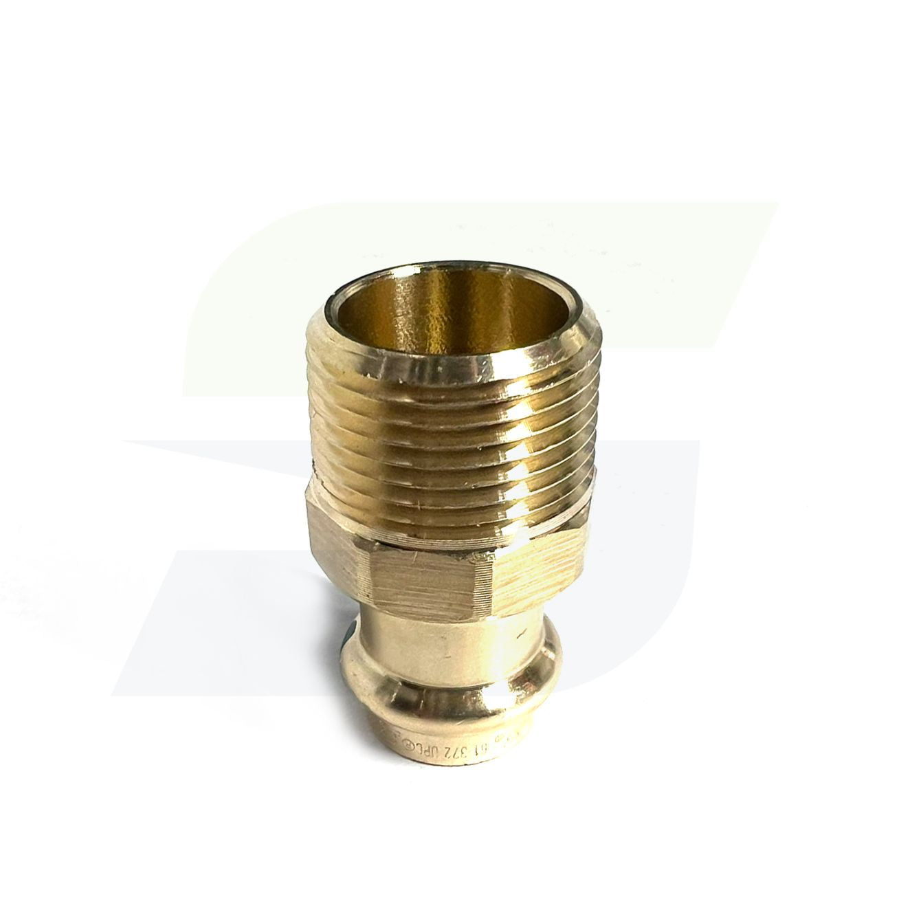 79220 - Propress Zero Lead Bronze Adapter with Male 1/2" x 3/4" P x Male NPT