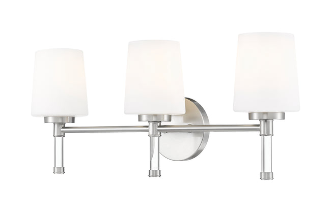 7700-3V-BN - Henri 3 Light 24" Vanity - Brushed Nickel