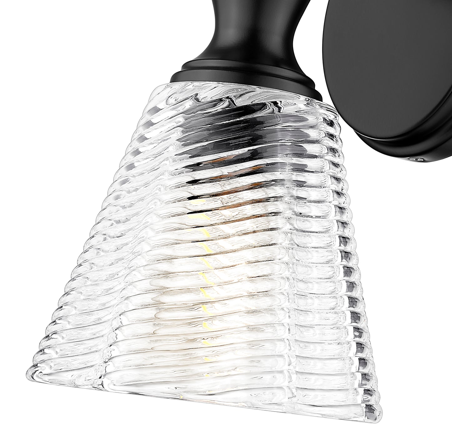 7704-1S-MB - Auden 1 Light Wall 10" Sconce - Matte Black