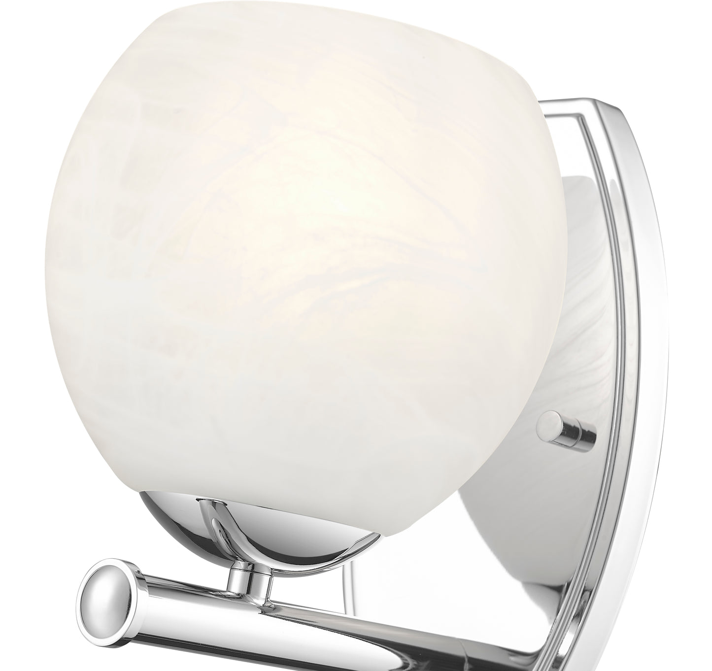 1963-1S-CH - Colette 1 Light Wall 9" Sconce - Chrome
