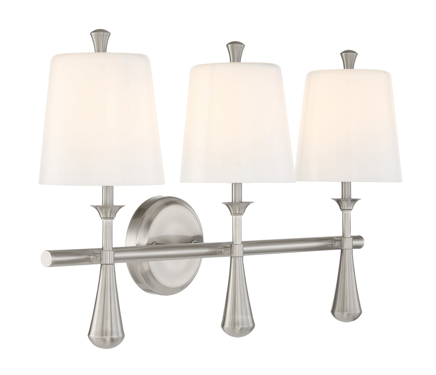 57403-BNK - Palmer 3 Light 23" Wide Vanity Light - Brushed Nickel