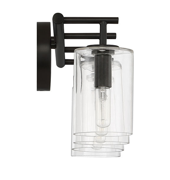 55604-FB - Hailie 4 Light 28" Wide Vanity Light - Flat Black