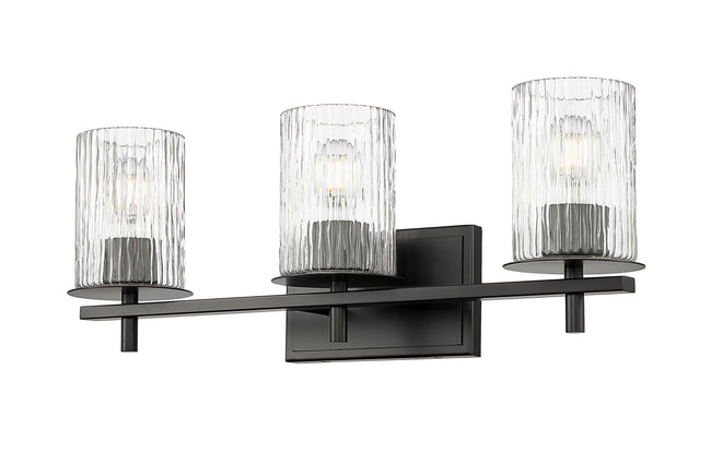 1949-3V-MB - Grayson 3 Light 23" Vanity - Matte Black