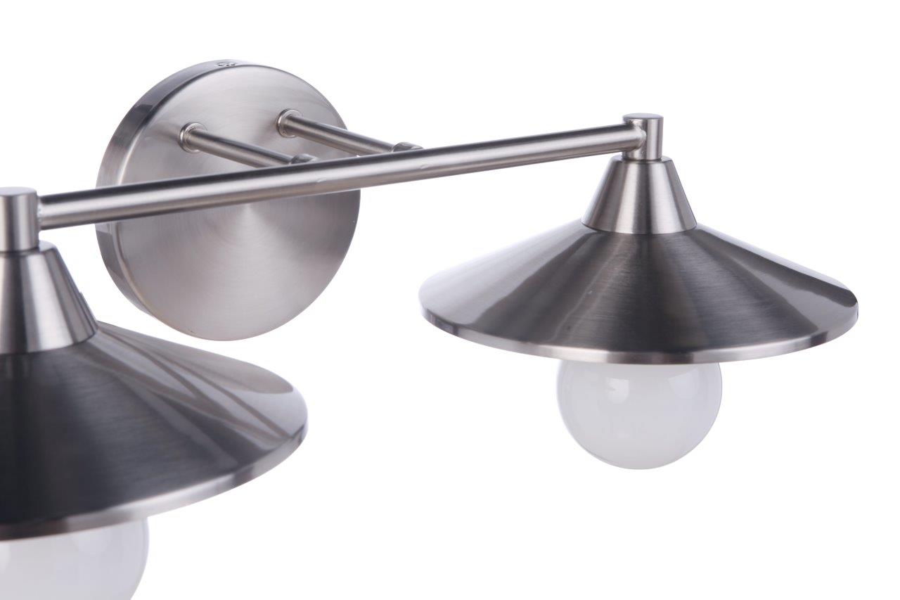 12519BNK2 - Isaac 2 Light 19" Wide Vanity Light - Brushed Nickel