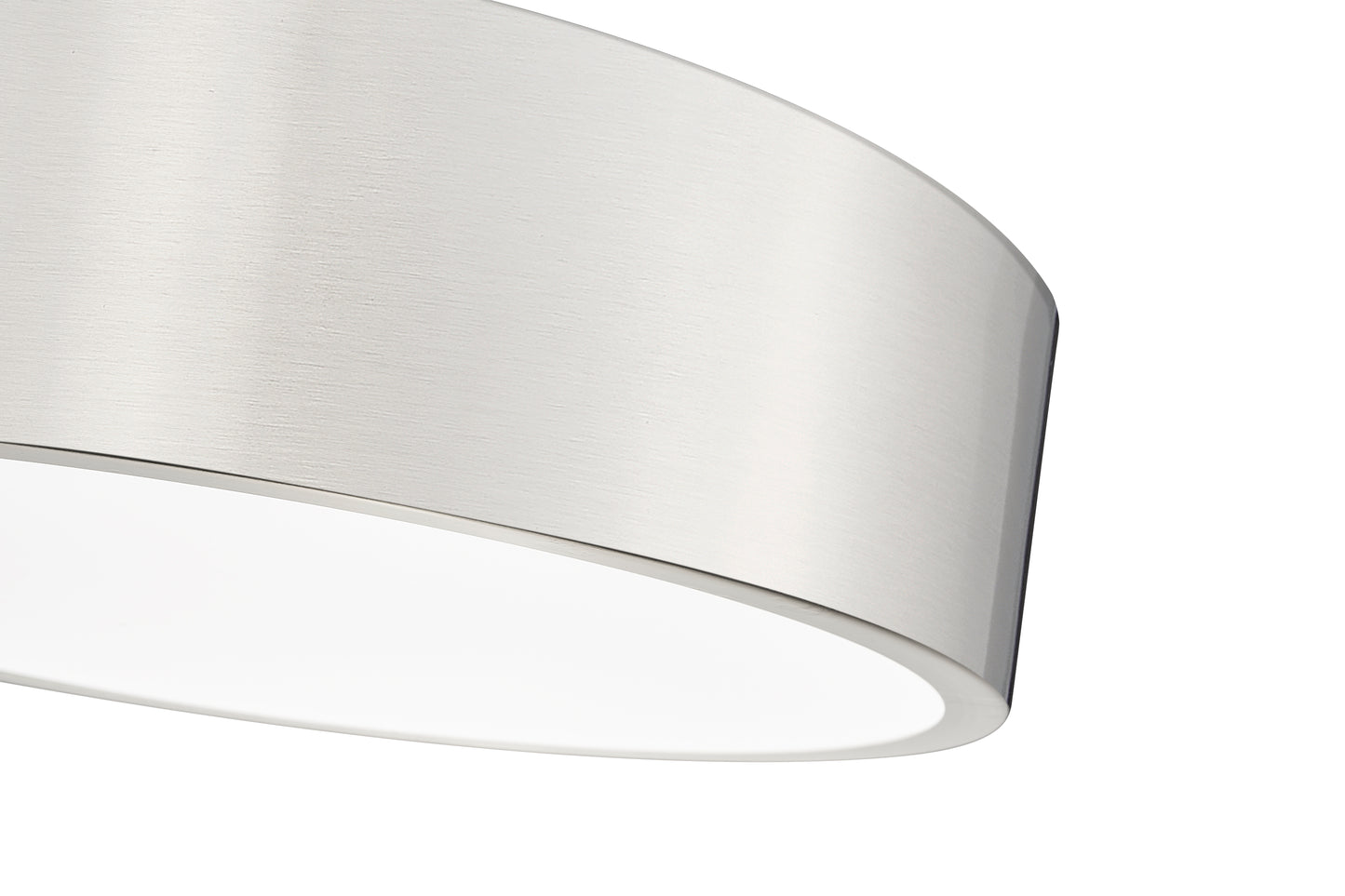1017F16-BN-LED - Coronado 1 Light Flush 16" Mount - Brushed Nickel