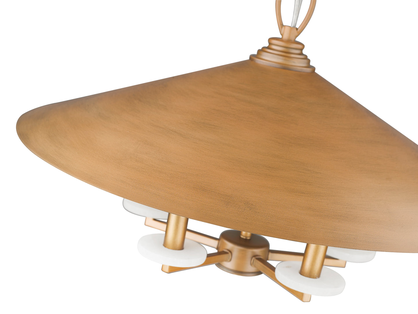 1953-22SGD - Rialto 5 Light 22" Pendant - Signature Gold