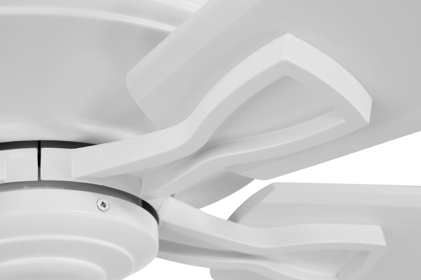 SNT60MWW5 - Santori 60 Indoor/Outdoor 60" 5 Blade Indoor Outdoor Ceiling Fan with Light Kit - Matte White