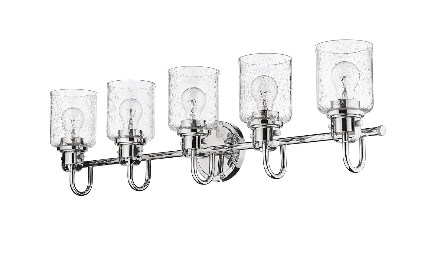 340-5V-CH - Kinsley 5 Light 35" Vanity - Chrome