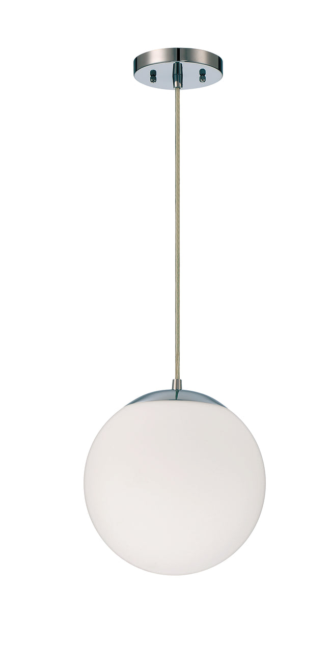 56891-CH-WG - Gaze 1 Light 10" Wide Pendant - Chrome