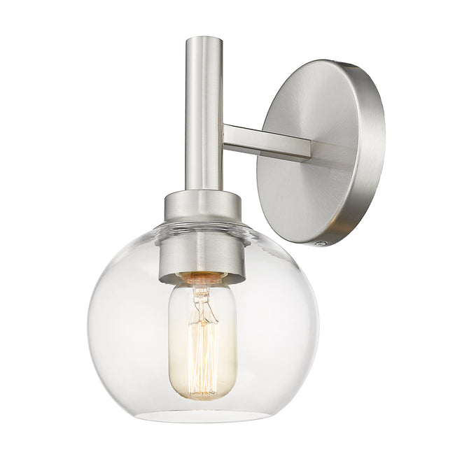 7502-1S-BN - Sutton 1 Light Wall 10" Sconce - Brushed Nickel